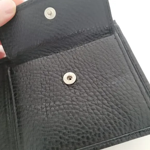 Hunting World Designer Olive Black Wallet Italian Canvas Leather Quality New